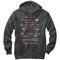 Men's Lost Gods Distressed Tribal Arrows Pull Over Hoodie