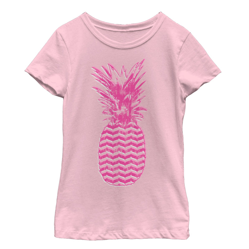 Girl's Lost Gods Geometric Print Pineapple T-Shirt