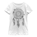 Girl's Lost Gods Dream Catcher Print T-Shirt