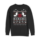 Men's Lost Gods Ugly Christmas Unicorn Sweatshirt