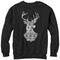 Men's Lost Gods Reindeer Winter Theme Sweatshirt