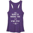 Women's Lost Gods Home is Where the Wi-Fi Is Racerback Tank Top