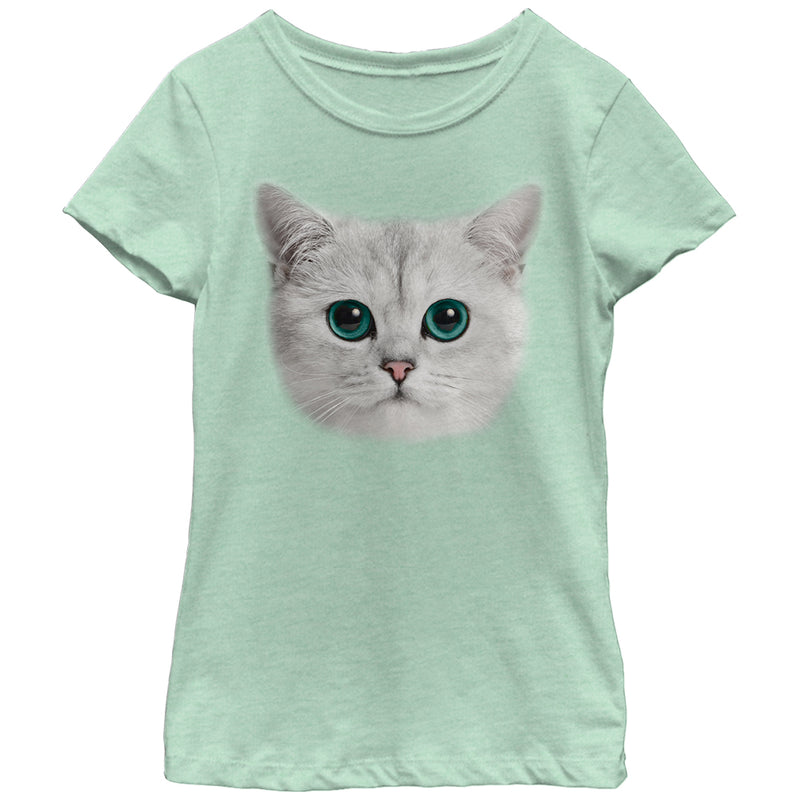 Girl's Lost Gods Cat Stare T-Shirt