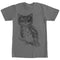 Men's Lost Gods Distressed Henna Owl T-Shirt