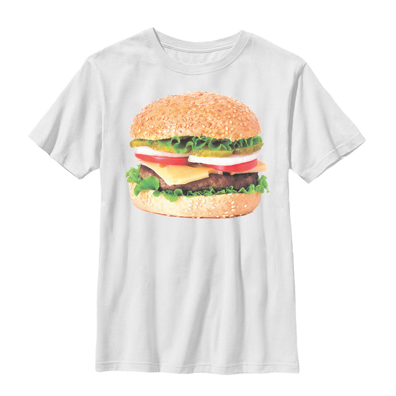 Boy's Lost Gods Cheeseburger Love T-Shirt