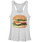 Women's Lost Gods Cheeseburger Love Racerback Tank Top