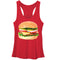 Women's Lost Gods Cheeseburger Love Racerback Tank Top