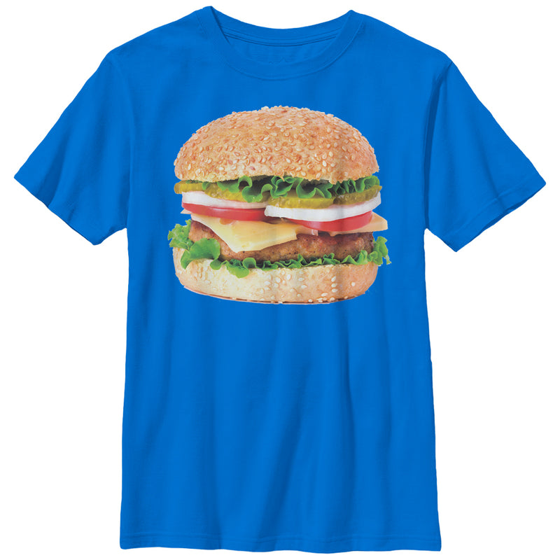 Boy's Lost Gods Cheeseburger Love T-Shirt