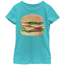 Girl's Lost Gods Cheeseburger Love T-Shirt