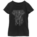 Girl's Lost Gods Elephant Print T-Shirt