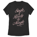 Women's Lost Gods Single & Ready to Mingle T-Shirt