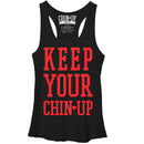 Women's CHIN UP Keep Your Head Up Racerback Tank Top