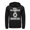 Women's CHIN UP Will Work Out For Donuts Pull Over Hoodie