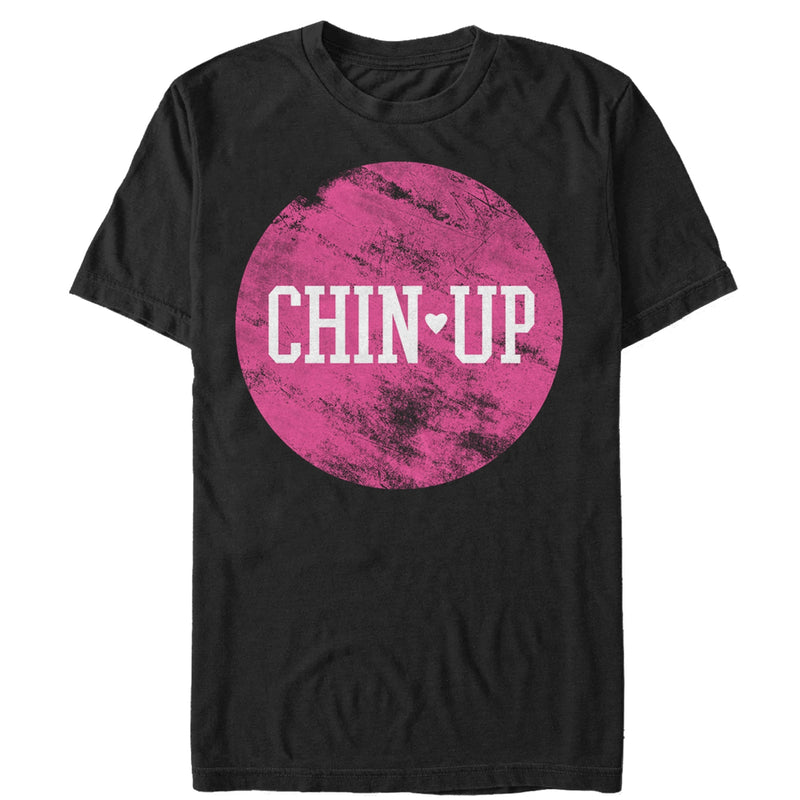 Women's CHIN UP Logo Circle Boyfriend Tee