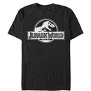 Men's Jurassic World Simple T. Rex Logo T-Shirt