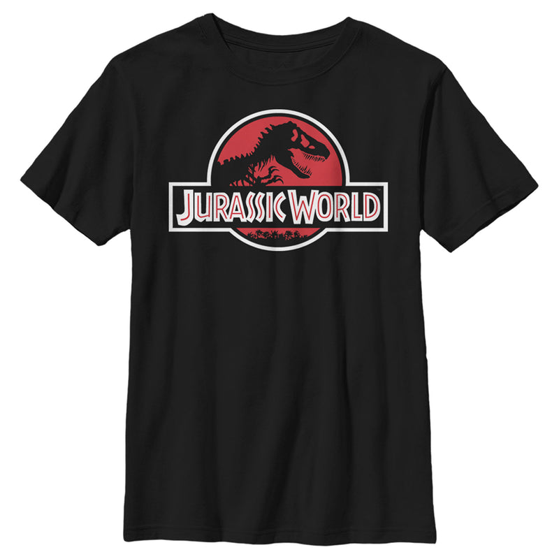 Boy's Jurassic World Tyrannosaurus Rex Logo T-Shirt