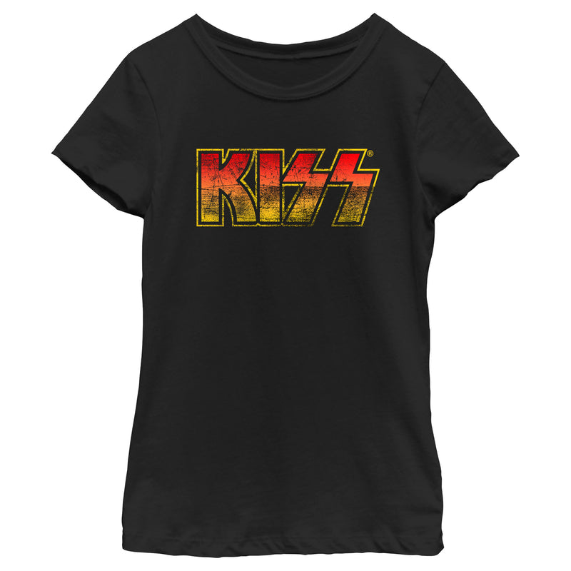 Girl's KISS Classic Logo T-Shirt