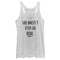 Women's Mean Girls She Doesn’t Even Go Here Racerback Tank Top