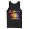 Men's Lost Gods Rainbow California Bear Tank Top
