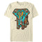 Men's Lost Gods Henna Elephant Print T-Shirt