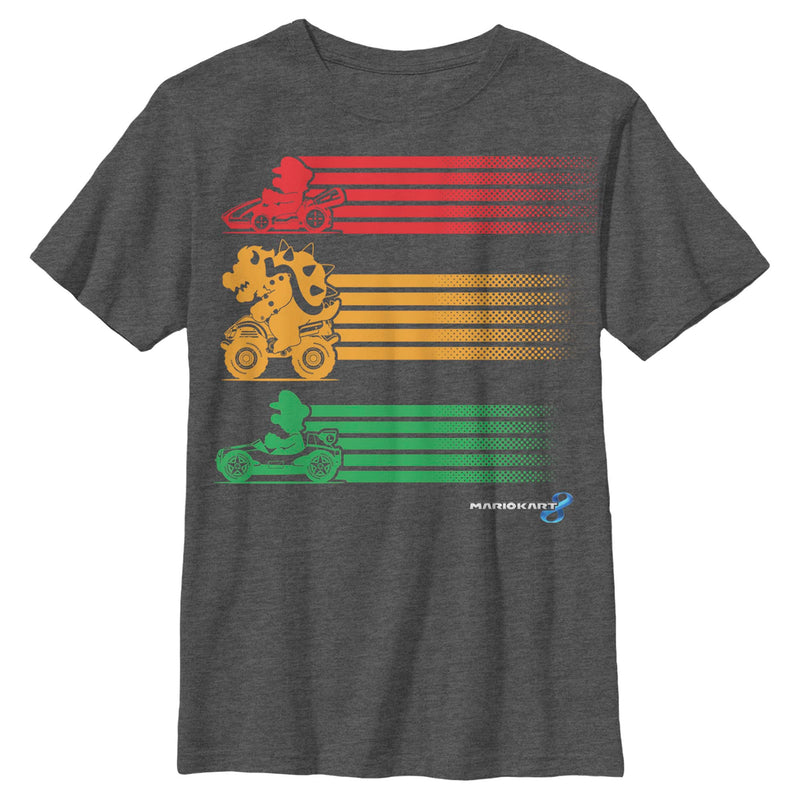 Boy's Nintendo Color block Racers T-Shirt