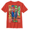 Boy's Nintendo Super Mario Character Panels T-Shirt