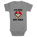 Infant's Nintendo Mario Big Brother Onesie