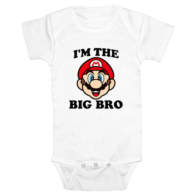 Infant's Nintendo Mario Big Brother Onesie