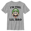 Boy's Nintendo Luigi Little Brother T-Shirt