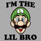 Boy's Nintendo Luigi Little Brother T-Shirt