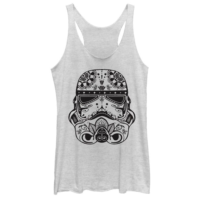 Women's Star Wars Ornate Stormtrooper Racerback Tank Top