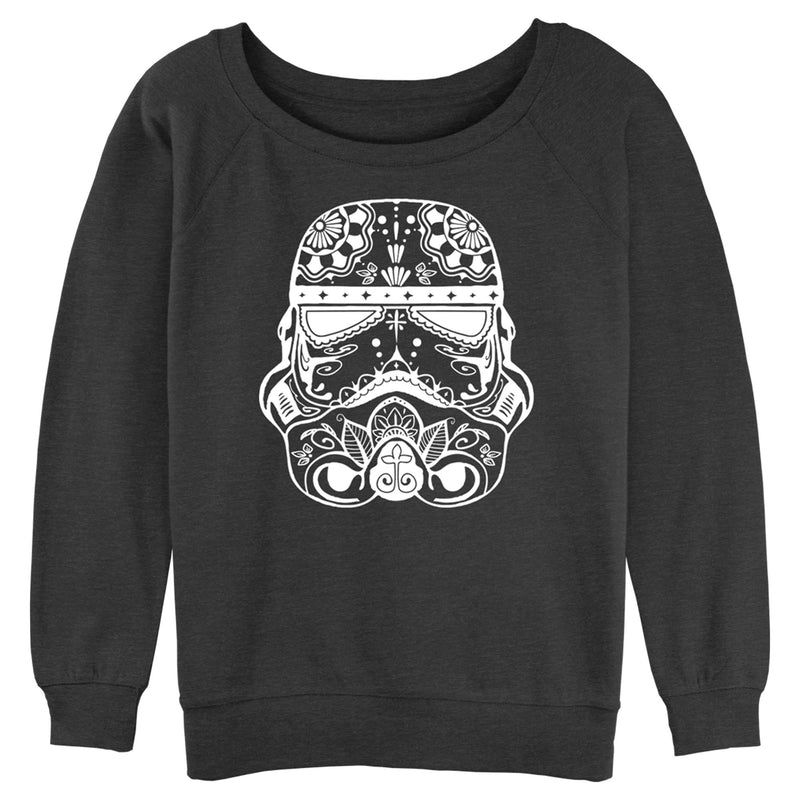 Junior's Star Wars Ornate Stormtrooper Sweatshirt