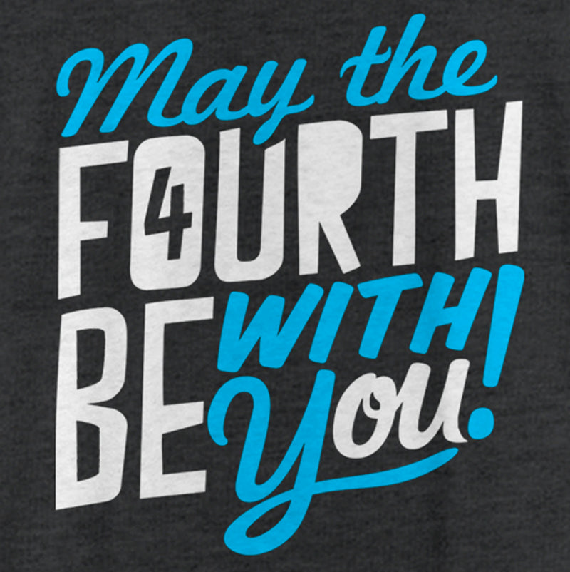 Women's Star Wars May the Fourth Be With You Racerback Tank Top