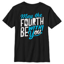 Boy's Star Wars May the Fourth Be With You T-Shirt