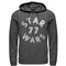 Men's Star Wars Distressed 1977 Logo Pull Over Hoodie