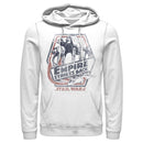 Men's Star Wars: Empire Strikes Back AT-AT Walkers Distressed Pull Over Hoodie