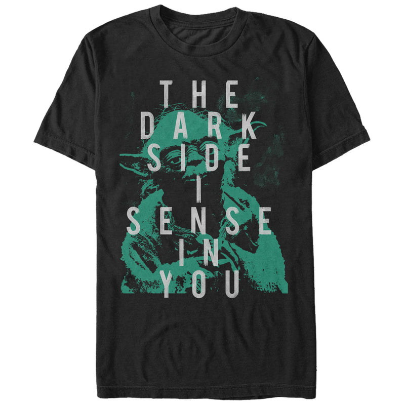 Men's Star Wars Yoda Sense the Dark Side T-Shirt