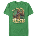 Men's Star Wars St. Patrick's Day It's Not Wise To Pinch A Wookie T-Shirt