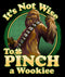Boy's Star Wars St. Patrick's Day It's Not Wise To Pinch A Wookie Pull Over Hoodie