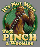 Boy's Star Wars St. Patrick's Day It's Not Wise To Pinch A Wookie Performance Tee