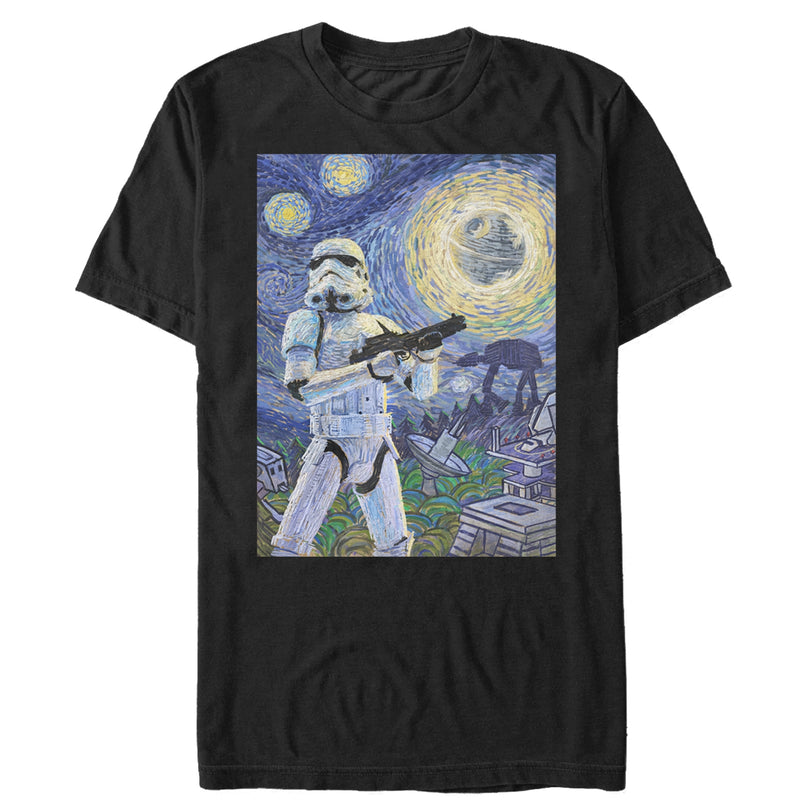 Men's Star Wars Stormtrooper Starry Night T-Shirt