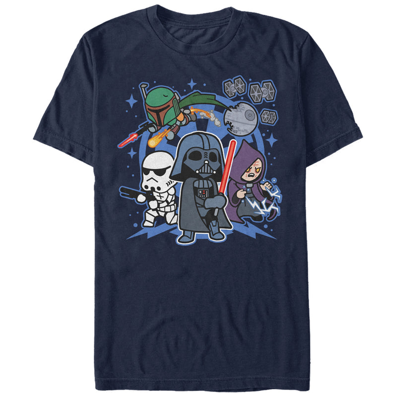 Men's Star Wars Empire Cartoon Characters T-Shirt