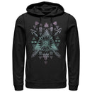 Men's Lost Gods Arrow Tribal Print Pull Over Hoodie