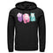 Men's Lost Gods Three Color Pandas Pull Over Hoodie