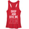 Women's CHIN UP Drop and Give Me Zen Racerback Tank Top