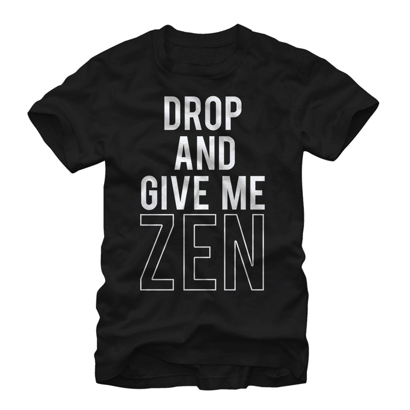 Women's CHIN UP Drop and Give Me Zen Boyfriend Tee