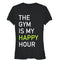 Junior's CHIN UP Gym Happy Hour T-Shirt