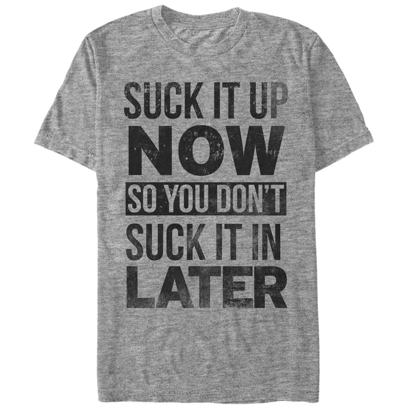 Men's CHIN UP Suck It Up Now T-Shirt