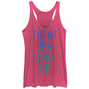 Women's CHIN UP Turnt Up and Toned Up Racerback Tank Top
