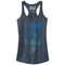 Junior's CHIN UP Turnt Up and Toned Up Racerback Tank Top